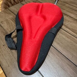 Zacro Red and Black Bike Seat Cover